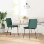 Sillas de comedor 2 unidades terciopelo verde oscuro von , Essstühle - Ref: Foro24-4101246, Preis: 93,11 €, Rabatt: %