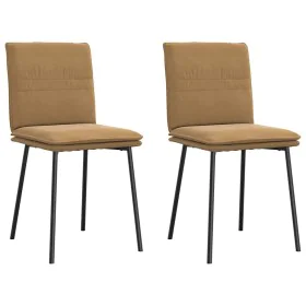 Sillas de comedor 2 unidades terciopelo marrón von , Essstühle - Ref: Foro24-4101252, Preis: 92,13 €, Rabatt: %