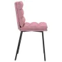 Sillas de comedor 2 unidades terciopelo rosa by , dining chairs - Ref: Foro24-4101286, Price: 95,03 €, Discount: %