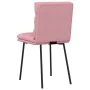 Sillas de comedor 2 unidades terciopelo rosa by , dining chairs - Ref: Foro24-4101286, Price: 95,03 €, Discount: %