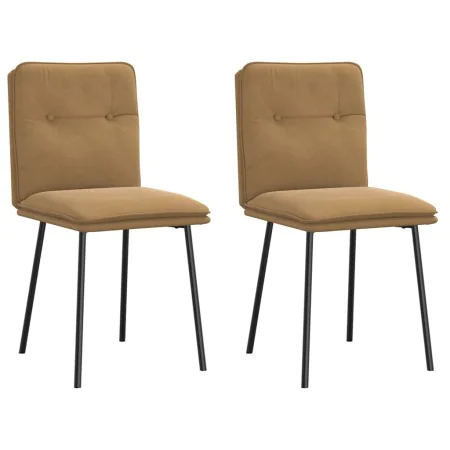 Sillas de comedor 2 unidades terciopelo marrón von , Essstühle - Ref: Foro24-4101317, Preis: 87,82 €, Rabatt: %