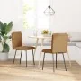 Sillas de comedor 2 unidades terciopelo marrón von , Essstühle - Ref: Foro24-4101317, Preis: 87,82 €, Rabatt: %