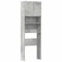 Armario de lavadora madera ingeniería gris hormigón 64x24x190cm by , Accessories for washing machines and dryers - Ref: Foro2...