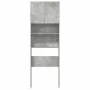 Armario de lavadora madera ingeniería gris hormigón 64x24x190cm by , Accessories for washing machines and dryers - Ref: Foro2...