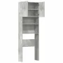 Armario de lavadora madera ingeniería gris hormigón 64x24x190cm by , Accessories for washing machines and dryers - Ref: Foro2...