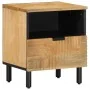 Mesilla de noche marrón 40x33x46 cm madera maciza mango von , Nachttische - Ref: Foro24-4017726, Preis: 62,12 €, Rabatt: %