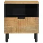Mesilla de noche marrón 40x33x46 cm madera maciza mango von , Nachttische - Ref: Foro24-4017726, Preis: 62,12 €, Rabatt: %