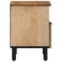Mesilla de noche marrón 40x33x46 cm madera maciza mango von , Nachttische - Ref: Foro24-4017726, Preis: 62,12 €, Rabatt: %