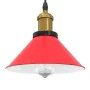 Lámpara colgante regulable en altura E27 rojo brillante Ø 22cm von , Lampen - Ref: Foro24-4103449, Preis: 29,10 €, Rabatt: %