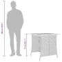 Set comedor de jardín 5 piezas con cojines ratán sintético gris by , Garden sets - Ref: Foro24-365424, Price: 228,84 €, Disco...