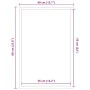 Felpudo negro 40x60 cm by , Doormats - Ref: Foro24-4105601, Price: 12,49 €, Discount: %
