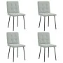 Sillas de comedor 4 unidades terciopelo gris claro von , Essstühle - Ref: Foro24-3315157, Preis: 160,01 €, Rabatt: %