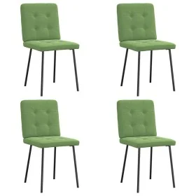 Sillas de comedor 4 unidades terciopelo verde claro by , dining chairs - Ref: Foro24-3315160, Price: 157,24 €, Discount: %
