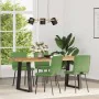 Sillas de comedor 4 unidades terciopelo verde claro by , dining chairs - Ref: Foro24-3315160, Price: 157,24 €, Discount: %