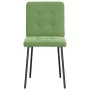 Sillas de comedor 4 unidades terciopelo verde claro by , dining chairs - Ref: Foro24-3315160, Price: 157,24 €, Discount: %