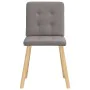 Sillas de comedor 4 unidades tela taupe by , dining chairs - Ref: Foro24-3315174, Price: 193,14 €, Discount: %
