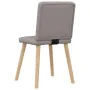 Sillas de comedor 4 unidades tela taupe by , dining chairs - Ref: Foro24-3315174, Price: 193,14 €, Discount: %