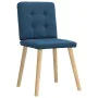 Sillas de comedor 4 unidades tela azul von , Essstühle - Ref: Foro24-3315176, Preis: 193,14 €, Rabatt: %
