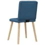 Sillas de comedor 4 unidades tela azul von , Essstühle - Ref: Foro24-3315176, Preis: 193,14 €, Rabatt: %