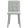 Sillas de comedor giratorias 6 uds terciopelo gris claro by , dining chairs - Ref: Foro24-3315427, Price: 238,83 €, Discount: %