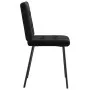 Silla de comedor 6 unidades terciopelo negro von , Essstühle - Ref: Foro24-3315433, Preis: 241,49 €, Rabatt: %