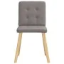 Sillas de comedor 6 unidades de tela gris taupe de , Sillas de comedor - Ref: Foro24-3315444, Precio: 288,52 €, Descuento: %