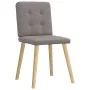 Sillas de comedor 6 unidades de tela gris taupe de , Sillas de comedor - Ref: Foro24-3315444, Precio: 288,52 €, Descuento: %