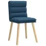 Sillas de comedor 2 unidades tela azul by , dining chairs - Ref: Foro24-4101301, Price: 110,94 €, Discount: %