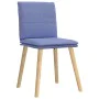 Sillas de comedor 2 uds tela azul jeans by , dining chairs - Ref: Foro24-4101265, Price: 109,08 €, Discount: %