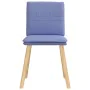 Sillas de comedor 2 uds tela azul jeans by , dining chairs - Ref: Foro24-4101265, Price: 109,08 €, Discount: %