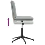 Silla de comedor terciopelo gris claro by , dining chairs - Ref: Foro24-4101267, Price: 60,86 €, Discount: %