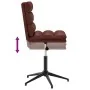 Silla de comedor cuero sintético marrón brillante by , dining chairs - Ref: Foro24-4101308, Price: 66,43 €, Discount: %