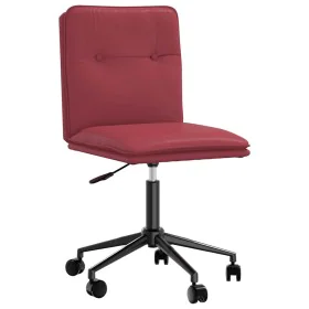 Silla de comedor de cuero sintético rojo tinto by , dining chairs - Ref: Foro24-4101322, Price: 62,81 €, Discount: %