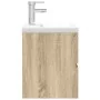 Set de muebles de baño 2 pzas madera contrachapada roble Sonoma von , Badezimmermöbel - Ref: Foro24-3325038, Preis: 159,88 €,...