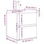Set de muebles de baño 2 pzas madera contrachapada roble Sonoma von , Badezimmermöbel - Ref: Foro24-3325038, Preis: 159,88 €,...