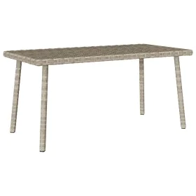 Mesa centro jardín rectangular gris claro 80x40x37cm von , Gartentische - Ref: Foro24-4104059, Preis: 40,05 €, Rabatt: %