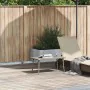 Mesa centro jardín rectangular gris claro 80x40x37cm von , Gartentische - Ref: Foro24-4104059, Preis: 40,05 €, Rabatt: %