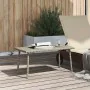 Mesa centro jardín rectangular gris claro 80x40x37cm von , Gartentische - Ref: Foro24-4104059, Preis: 40,05 €, Rabatt: %