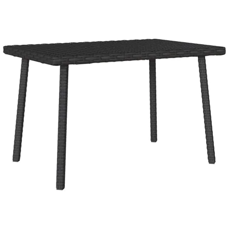 Mesa centro jardín rectangular negra 60x40x37cm ratán sintético by , Garden tables - Ref: Foro24-4104050, Price: 31,58 €, Dis...