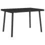 Mesa centro jardín rectangular negra 60x40x37cm ratán sintético by , Garden tables - Ref: Foro24-4104050, Price: 31,58 €, Dis...