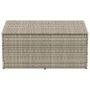 Caja almacenaje jardín ratán sintético gris claro 110x50x58 cm by , Outdoor storage boxes - Ref: Foro24-4104073, Price: 115,5...