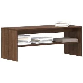 Mueble de TV madera contrachapada roble marrón 100x40x40 cm von , TV-Möbel - Ref: Foro24-859124, Preis: 43,92 €, Rabatt: %