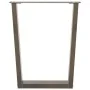 Patas para mesa de comedor en forma de V 2 uds acero natural by , Table legs - Ref: Foro24-4012643, Price: 88,37 €, Discount: %