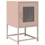 Mesita de noche de acero laminado en frío rosa 36x39x60,5 cm von , Nachttische - Ref: Foro24-853327, Preis: 51,57 €, Rabatt: %