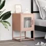 Mesita de noche de acero laminado en frío rosa 36x39x60,5 cm von , Nachttische - Ref: Foro24-853327, Preis: 51,57 €, Rabatt: %
