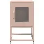 Mesita de noche de acero laminado en frío rosa 36x39x60,5 cm von , Nachttische - Ref: Foro24-853327, Preis: 51,57 €, Rabatt: %