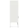 Aparador de acero blanco 68x39x123 cm by , Sideboards - Ref: Foro24-853373, Price: 111,17 €, Discount: %