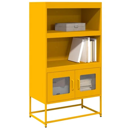 Aparador de acero amarillo mostaza 68x39x123 cm von , Sideboards - Ref: Foro24-853371, Preis: 111,17 €, Rabatt: %
