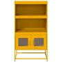 Aparador de acero amarillo mostaza 68x39x123 cm von , Sideboards - Ref: Foro24-853371, Preis: 111,17 €, Rabatt: %