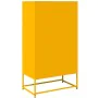 Aparador de acero amarillo mostaza 68x39x123 cm von , Sideboards - Ref: Foro24-853371, Preis: 111,17 €, Rabatt: %